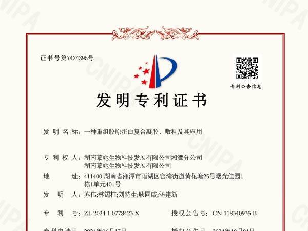 一种重组胶原蛋白复合凝胶、敷料及其应用