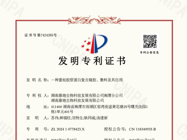 一种重组胶原蛋白复合凝胶、敷料及其应用